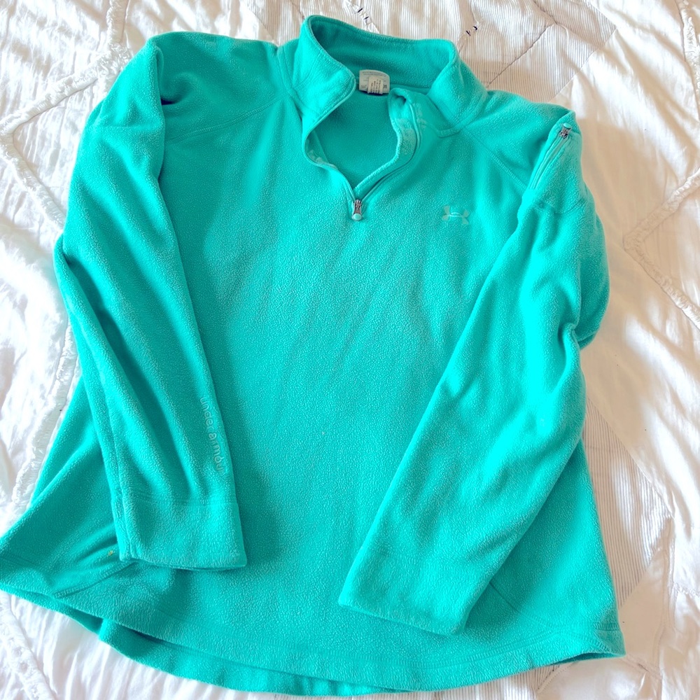 Aqua Under Armour Polar Fleece